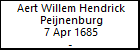 Aert Willem Hendrick Peijnenburg