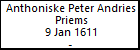 Anthoniske Peter Andries Priems