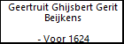 Geertruit Ghijsbert Gerit Beijkens