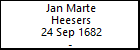 Jan Marte Heesers