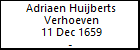 Adriaen Huijberts Verhoeven