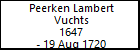 Peerken Lambert Vuchts