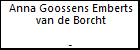 Anna Goossens Emberts van de Borcht