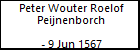 Peter Wouter Roelof Peijnenborch