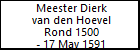 Meester Dierk van den Hoevel