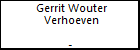 Gerrit Wouter Verhoeven
