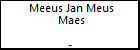 Meeus Jan Meus Maes