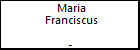 Maria Franciscus