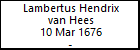 Lambertus Hendrix van Hees