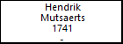 Hendrik Mutsaerts