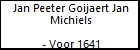 Jan Peeter Goijaert Jan Michiels