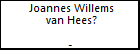 Joannes Willems van Hees?