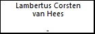 Lambertus Corsten van Hees