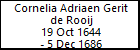 Cornelia Adriaen Gerit de Rooij