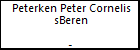 Peterken Peter Cornelis sBeren