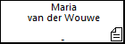 Maria van der Wouwe