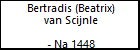 Bertradis (Beatrix) van Scijnle