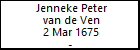 Jenneke Peter van de Ven