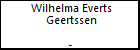 Wilhelma Everts Geertssen