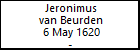 Jeronimus van Beurden