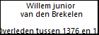 Willem junior van den Brekelen