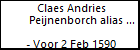Claes Andries Peijnenborch alias Jan Bruer