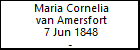 Maria Cornelia van Amersfort