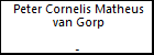 Peter Cornelis Matheus van Gorp