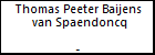 Thomas Peeter Baijens van Spaendoncq