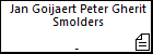 Jan Goijaert Peter Gherit Smolders