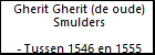 Gherit Gherit (de oude) Smulders