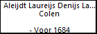 Aleijdt Laureijs Denijs Laureijs Colen