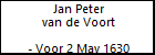 Jan Peter van de Voort