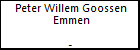 Peter Willem Goossen Emmen