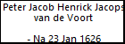 Peter Jacob Henrick Jacops van de Voort