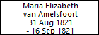 Maria Elizabeth van Amelsfoort