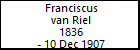Franciscus van Riel