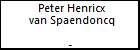 Peter Henricx van Spaendoncq