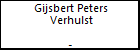 Gijsbert Peters Verhulst