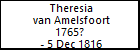 Theresia van Amelsfoort