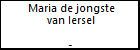 Maria de jongste van Iersel