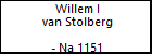 Willem I van Stolberg