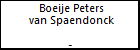 Boeije Peters van Spaendonck