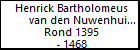 Henrick Bartholomeus van den Nuwenhuijsen