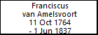 Franciscus van Amelsvoort