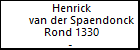 Henrick van der Spaendonck