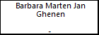 Barbara Marten Jan Ghenen