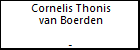 Cornelis Thonis van Boerden