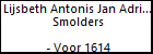 Lijsbeth Antonis Jan Adriaen Smolders