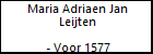Maria Adriaen Jan Leijten